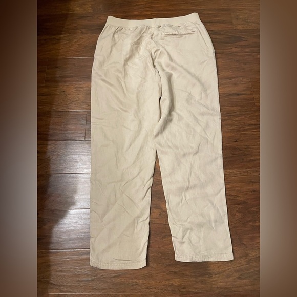 Faherty Arlie Linen Blend Pants Size L - Picture 4 of 4